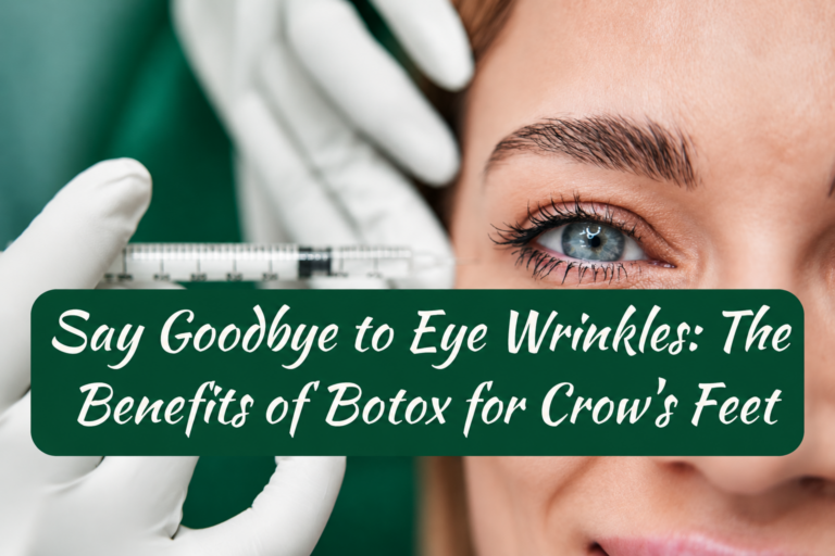 Say Goodbye to Eye Wrinkles: The Benefits of Botox for Crow’s Feet