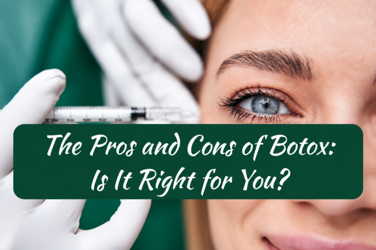 The Pros and Cons of Botox: Is It Right for You?