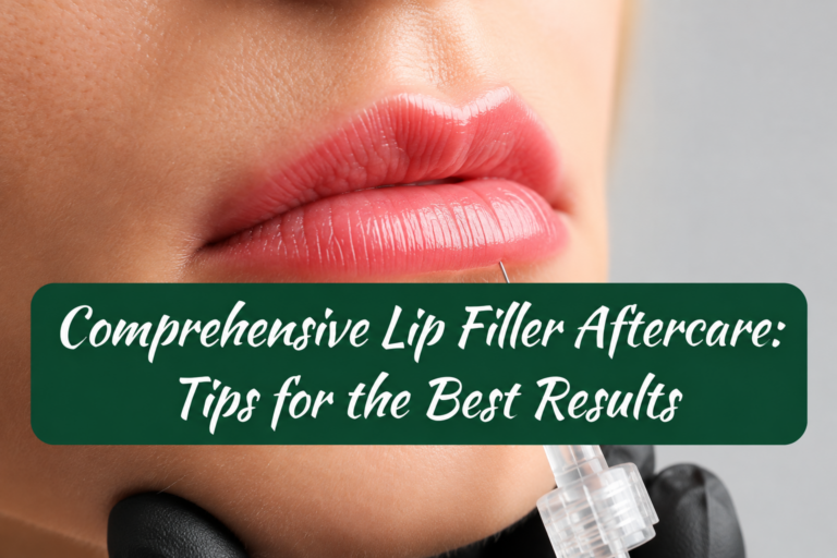 Comprehensive Lip Filler Aftercare: Tips for the Best Results